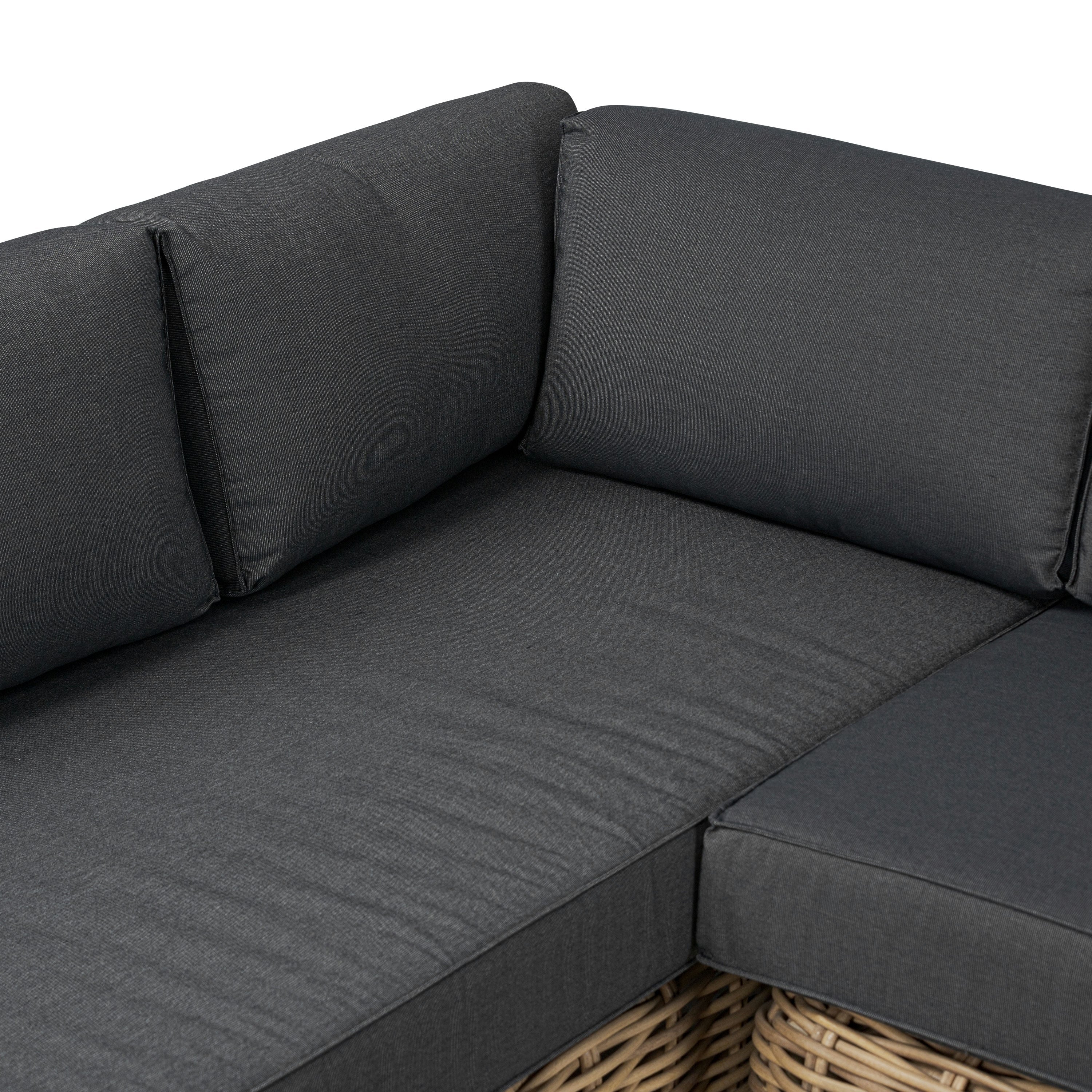 Poly & Bark Puglia Outdoor/Patio Corner Sectional Set with Coffee Table