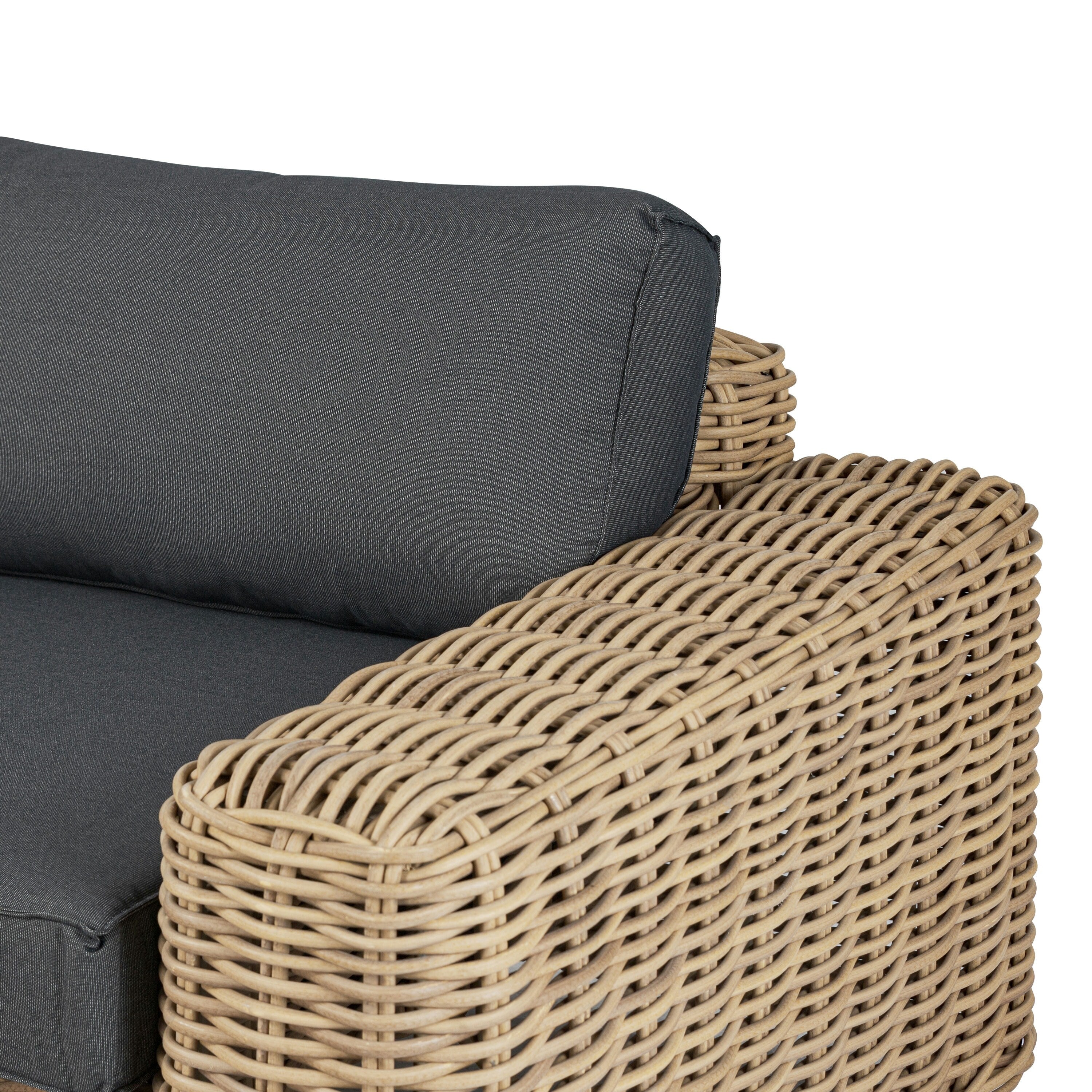 Poly & Bark Puglia Outdoor/Patio Corner Sectional Set with Coffee Table