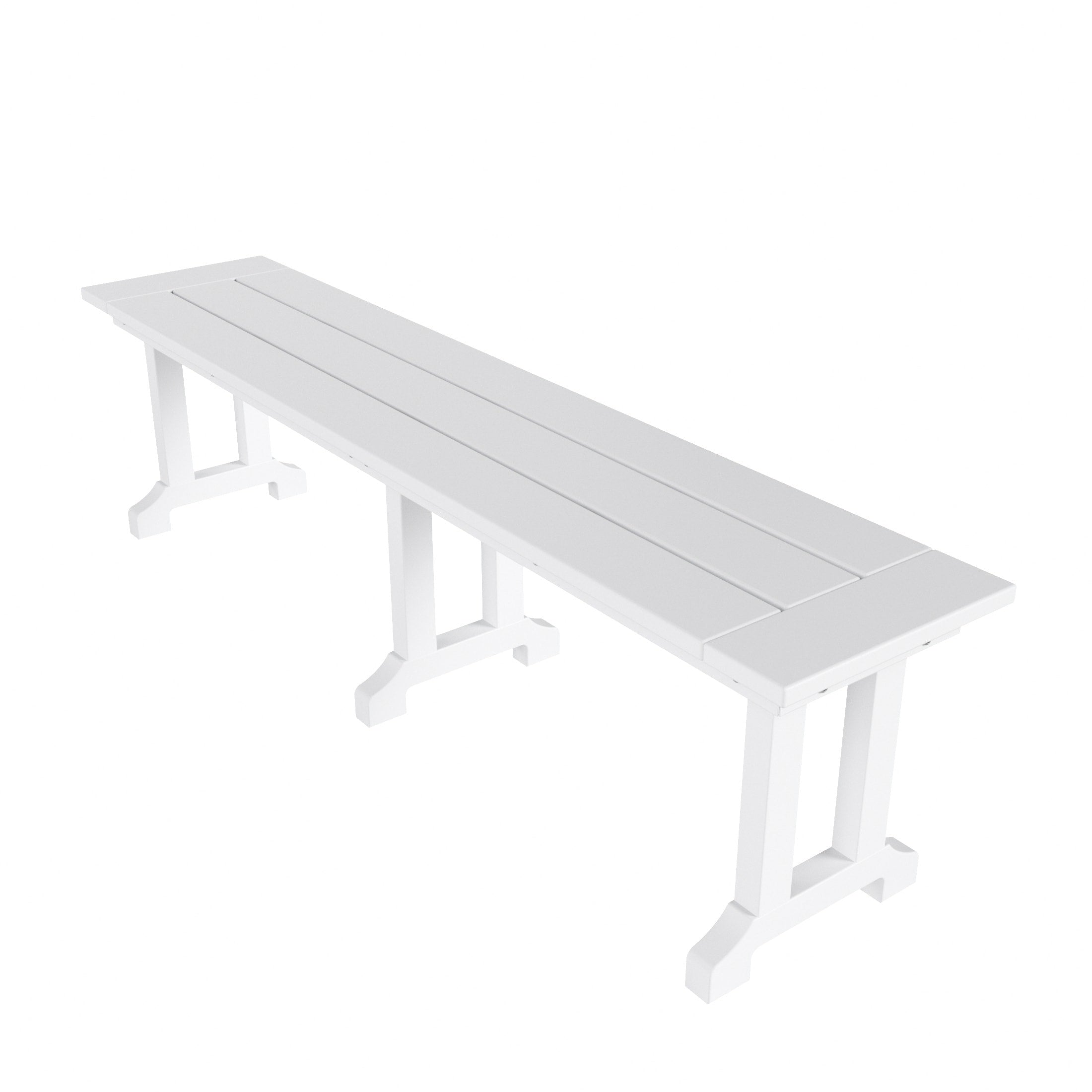 Polytrends Laguna Hdpe All Weather Outdoor Patio 65 Bench