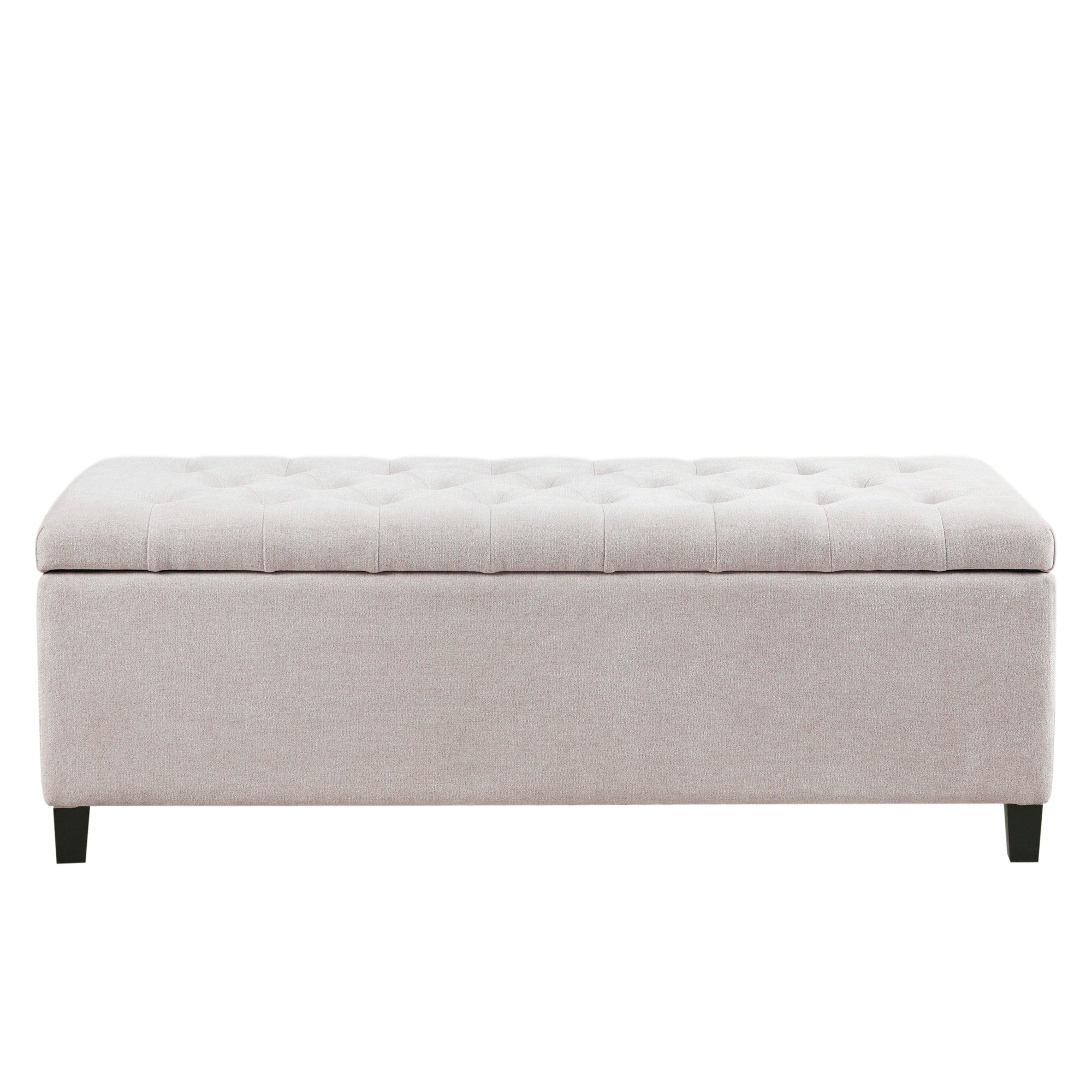 Madison Park Sasha Tufted Top Upholstered Storage Bench
