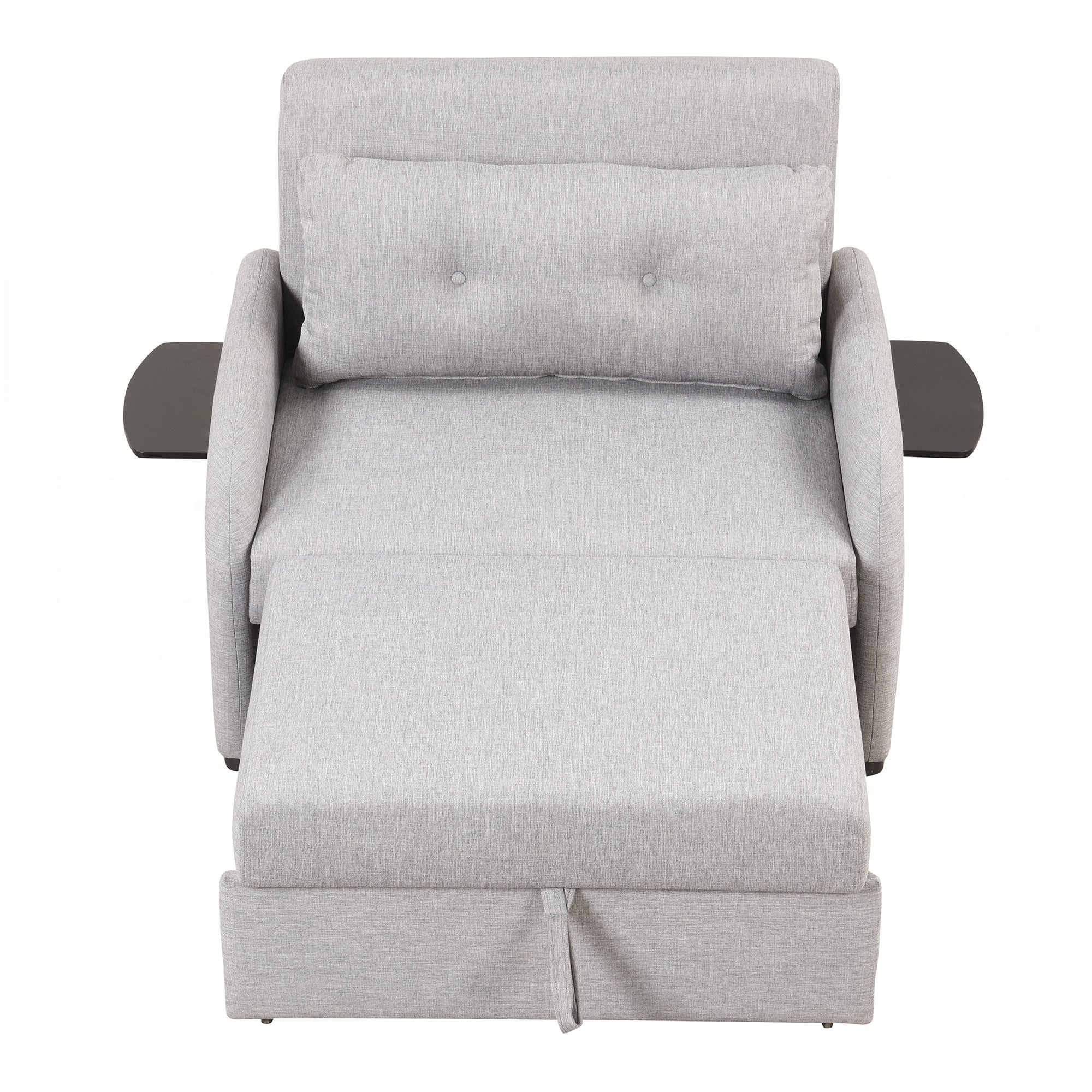 Pull Out Sofa Sleeper 3 in 1 with 2 Wing Table