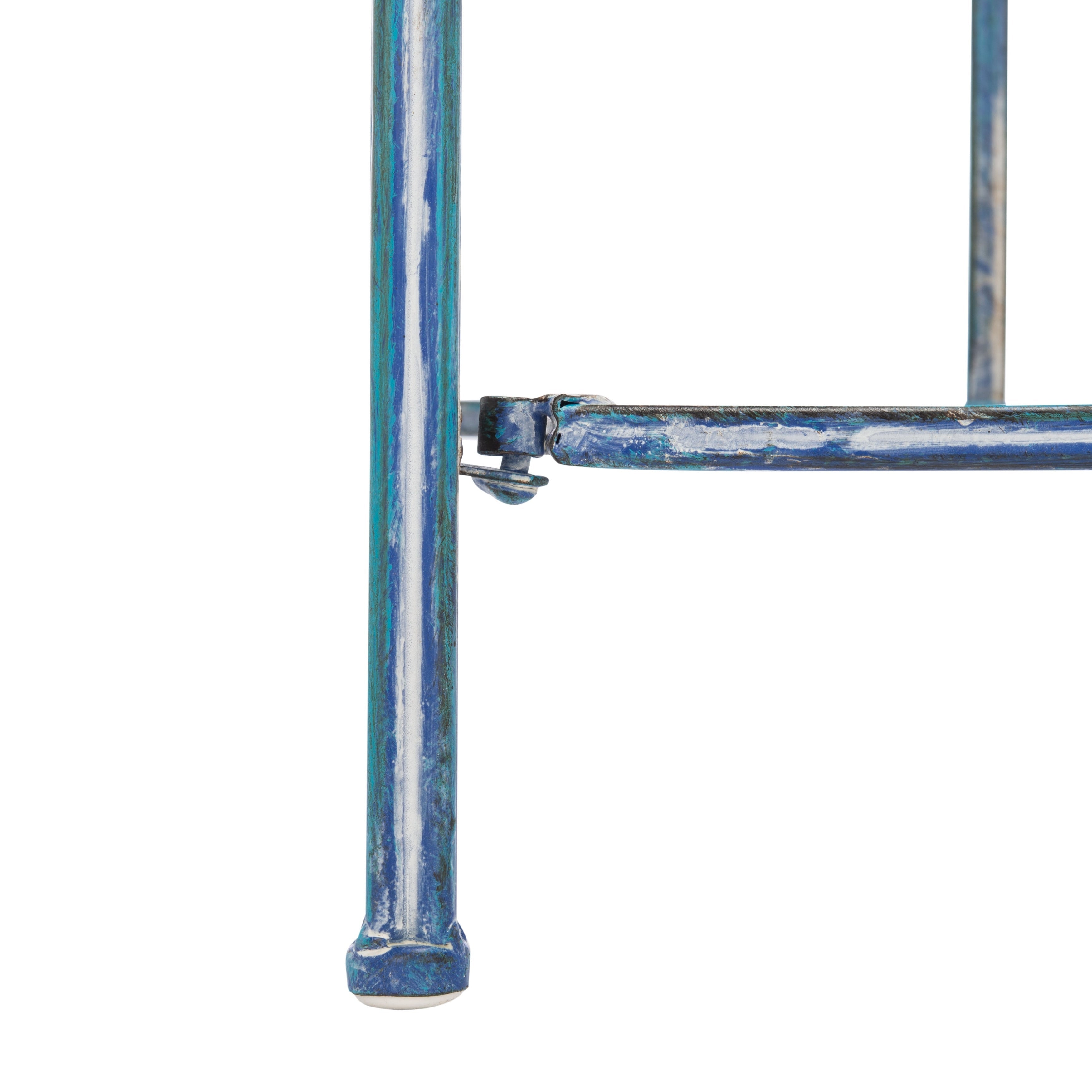 SAFAVIEH Bryn Victorian Wrought Iron 4-Tier Outdoor Bakers Rack - 25 In. W x 15 In. D x 63 In. H - 25W x 15D x 63H