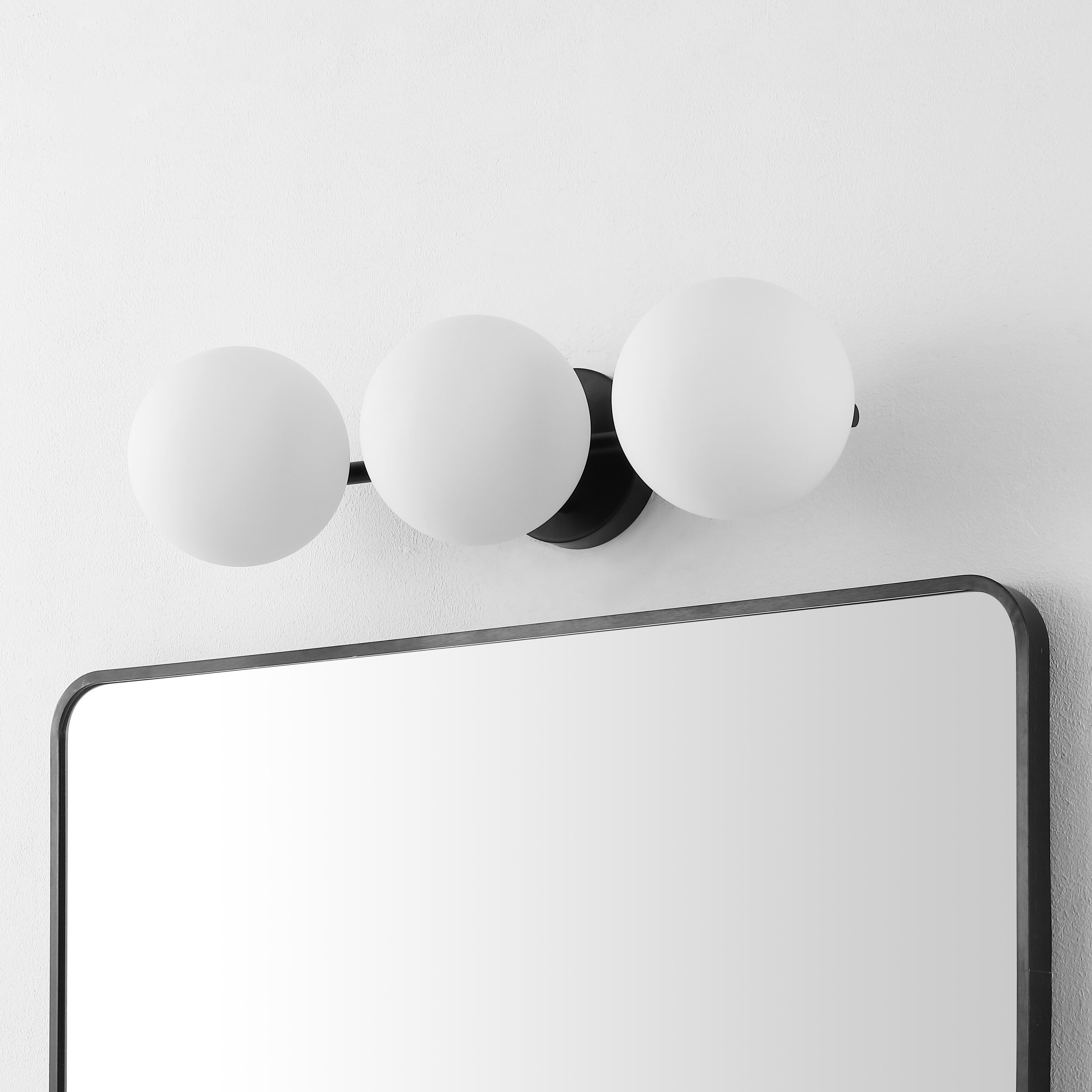 SAFAVIEH Lighting Lambrini 21 Traditional Wall Sconce (3-Bulb) - 6 W x 8 D x 21 H - 21Wx8Dx6H