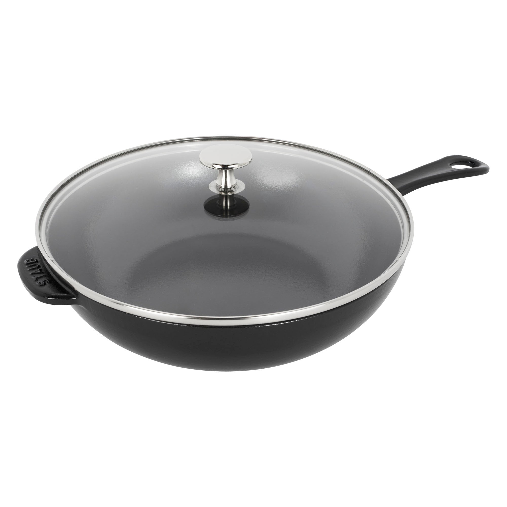 STAUB Cast Iron 2.9-qt Daily Pan with Glass Lid