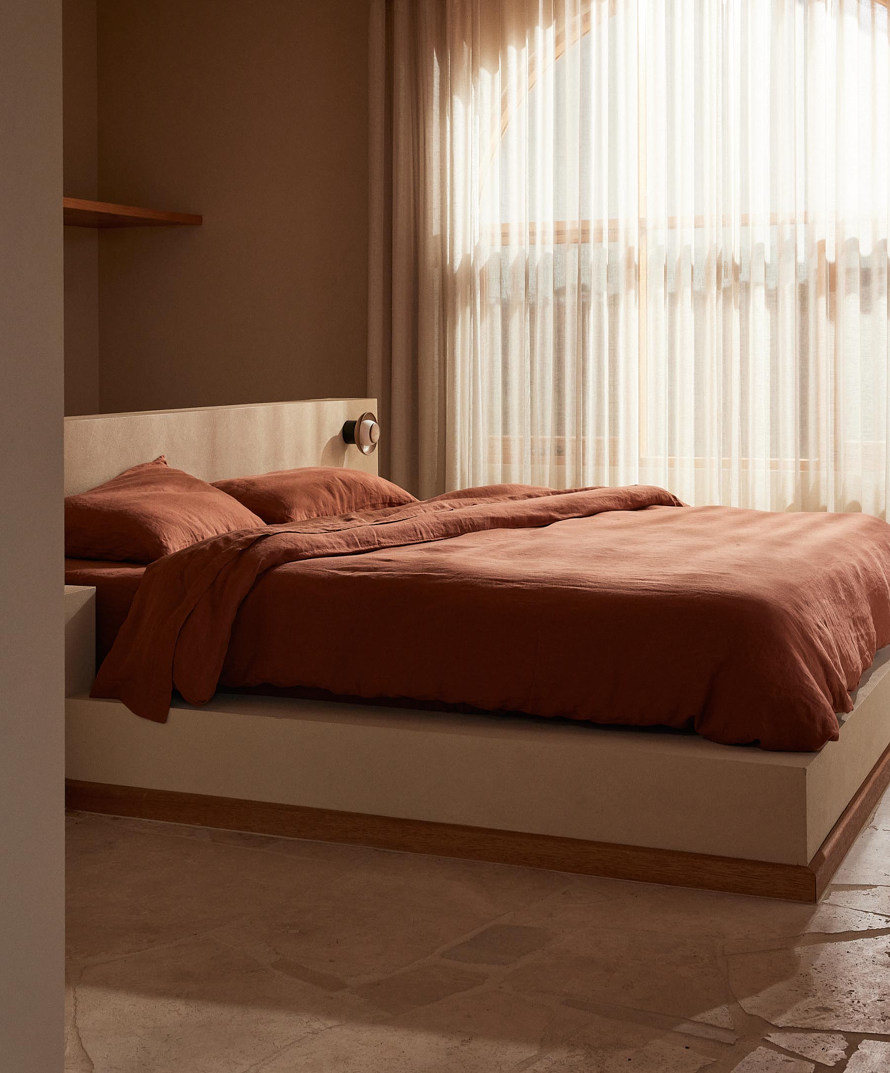 Linen Duvet Cover - Sienna