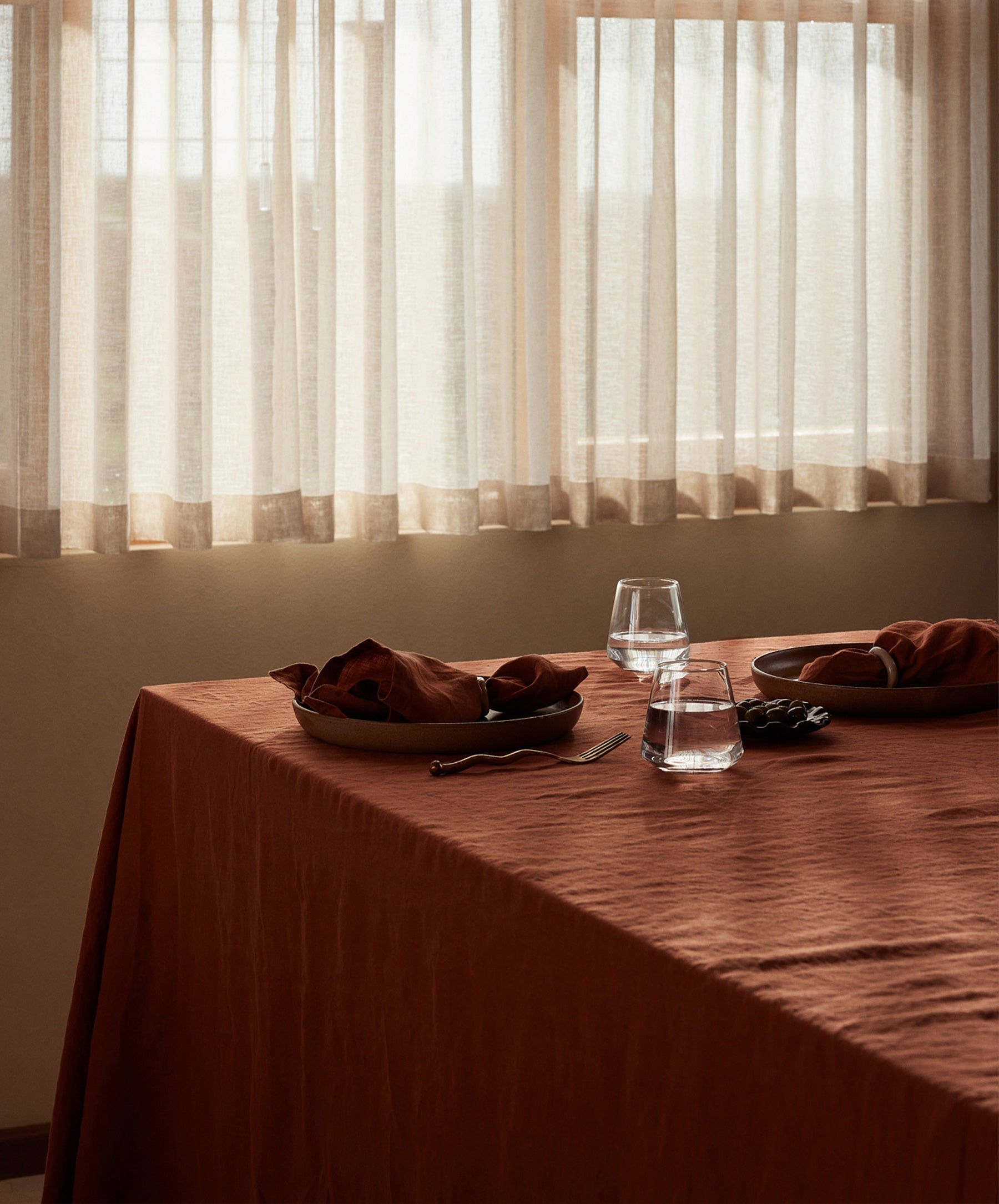 Linen Tablecloth - Sienna