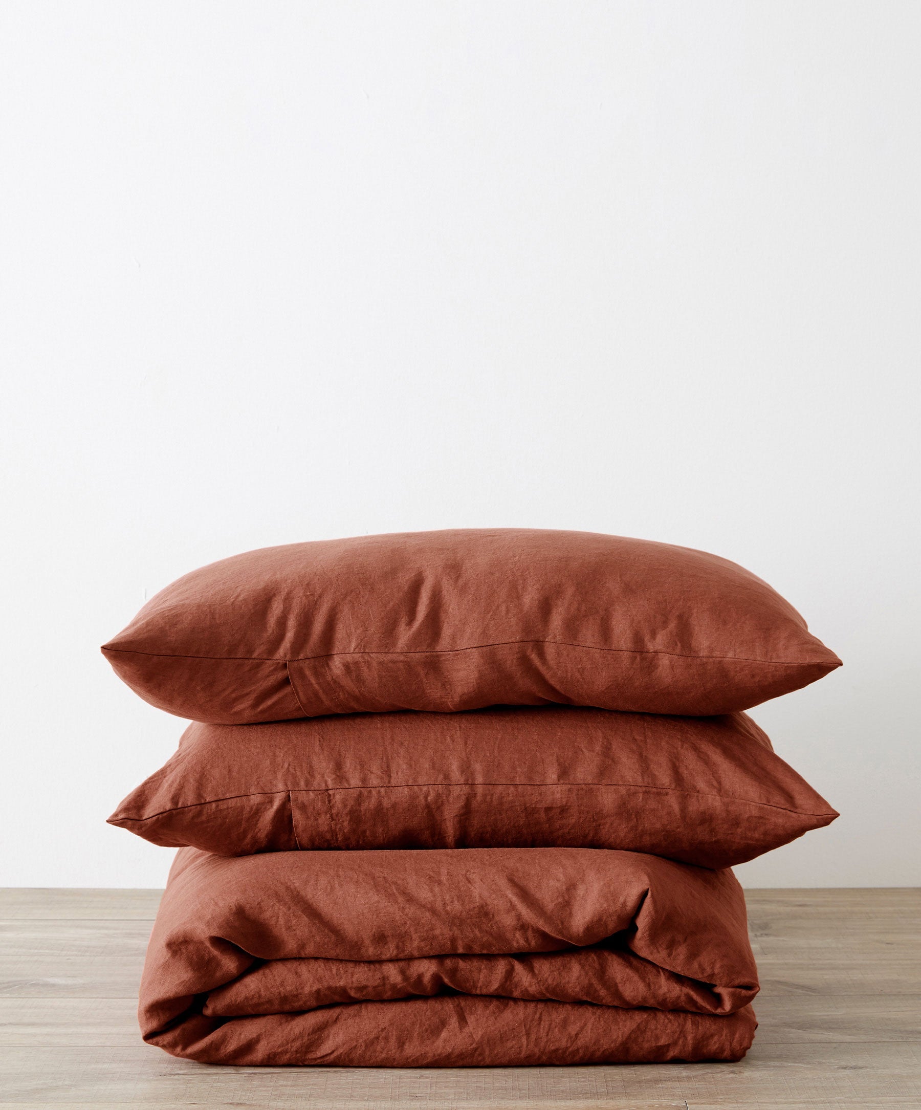 Linen Duvet Cover Set - Sienna