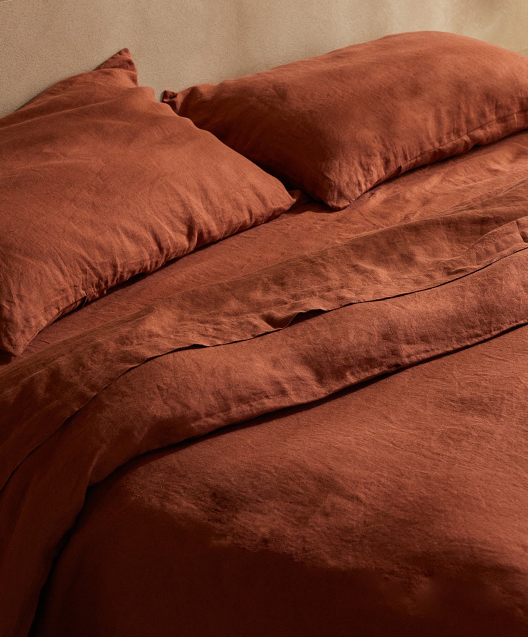Set of 2 Linen Pillowcases - Sienna