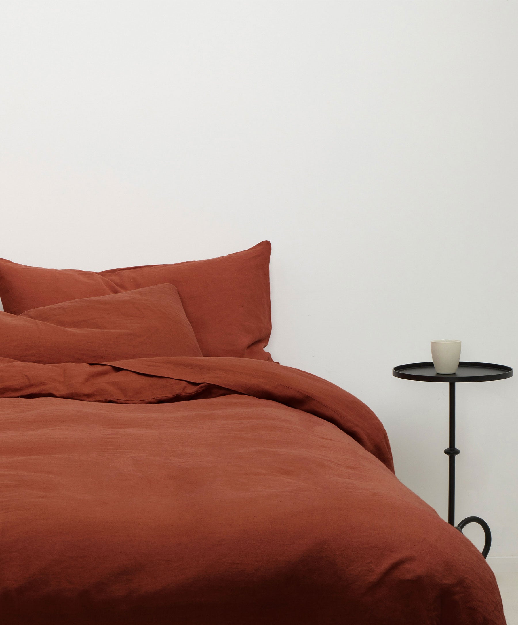 Linen Duvet Cover Set - Sienna