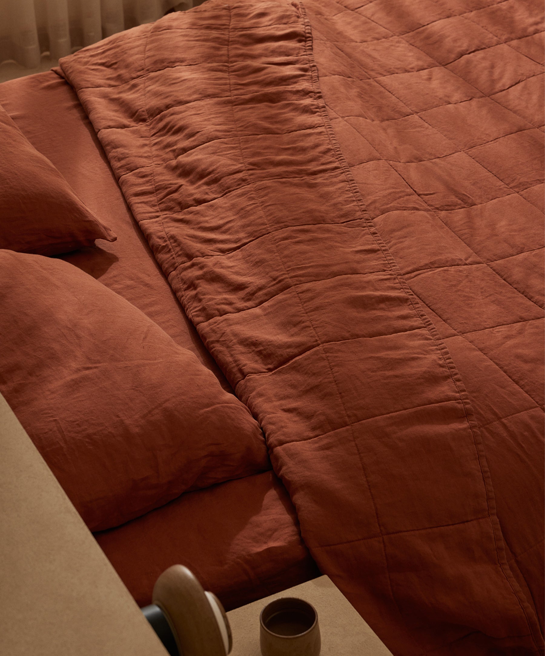 Set of 2 Linen Pillowcases - Sienna