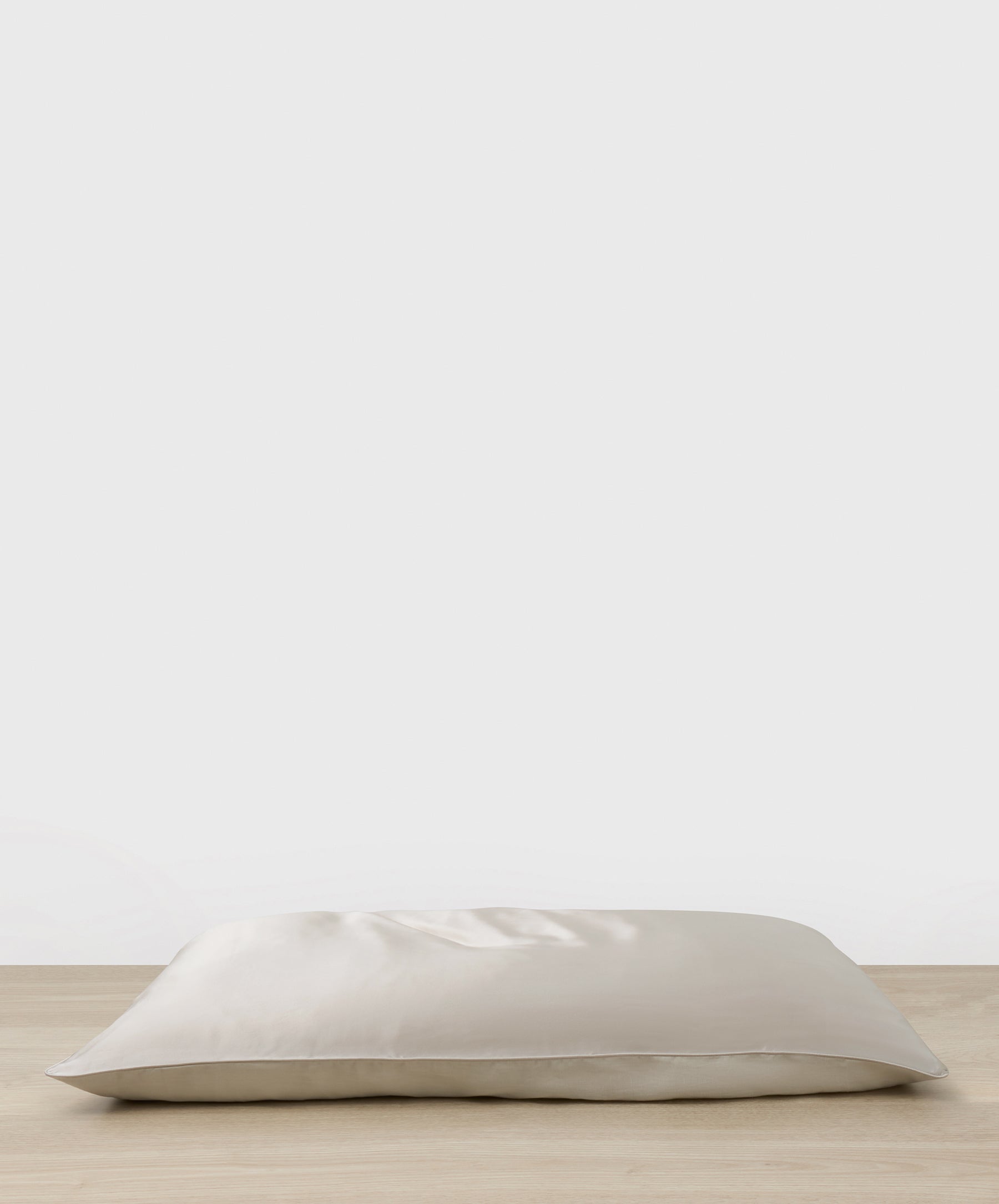 Silk Linen Flip Pillowcase - Smoke
