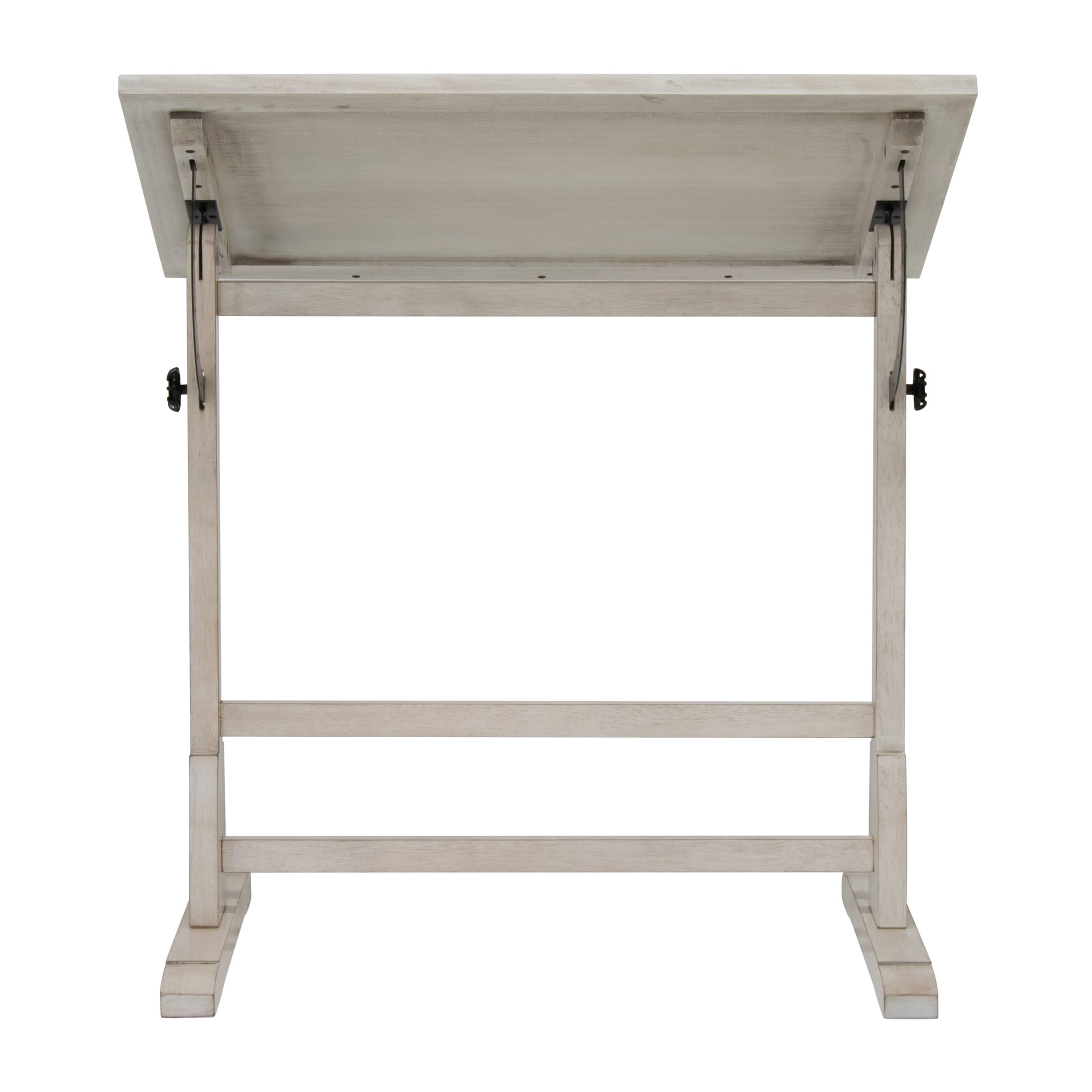Studio Designs 36-inch Vintage Wood Drafting Table with Angle Adjustable Top for Drawing
