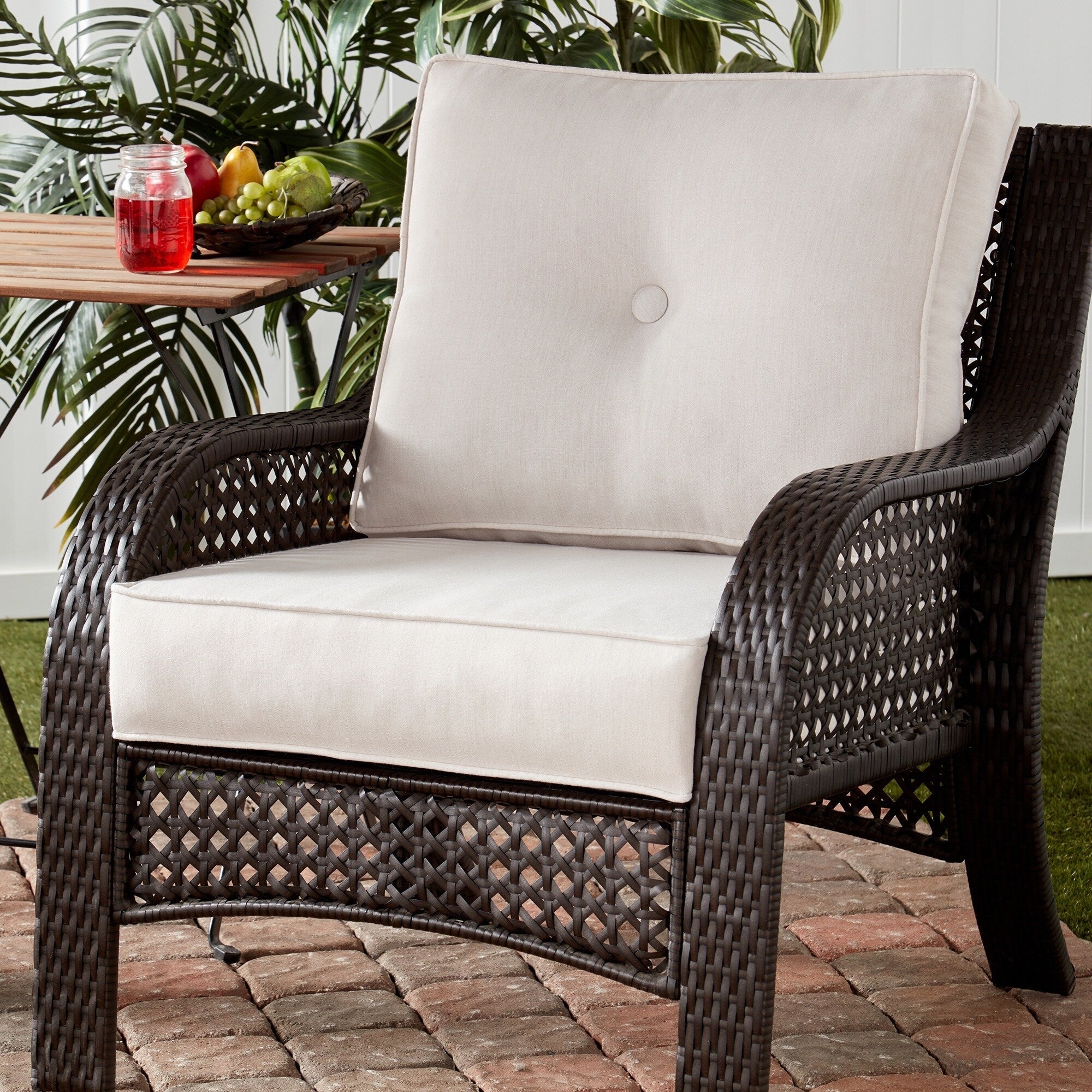 Sunbrella 2-Piece Premium Deep Seat Outdoor Cushion Set