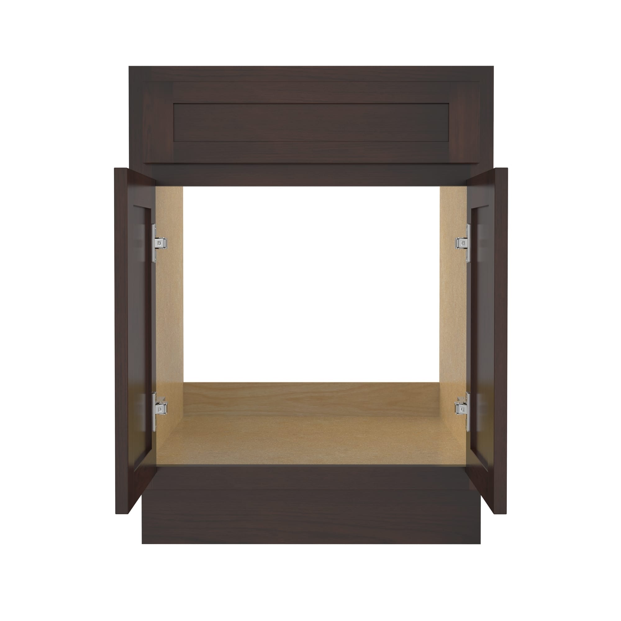 Vanity Art 24-inch Solid Wood Single Sink Bathroom Vanity Cabinet