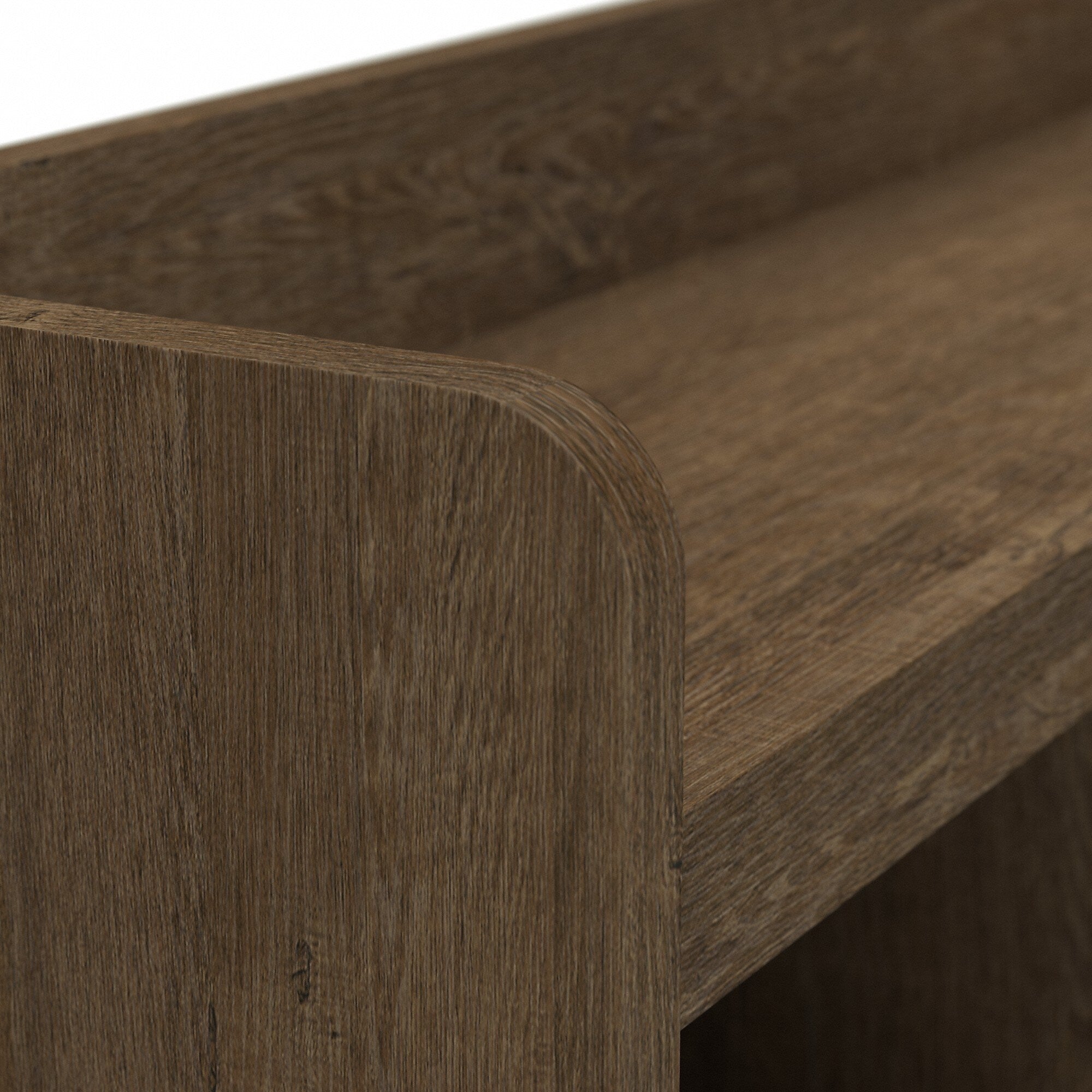 Woodland 40W Wall Mounted Coat Rack with Shelf by Bush Furniture